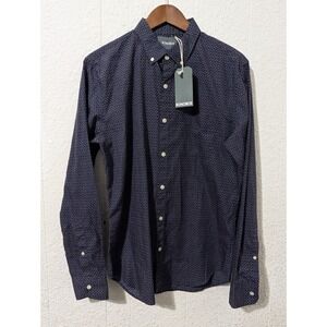 Bonobos Slim Fit Button Down, L/S,Nwt, Medium, Geometric Pattern